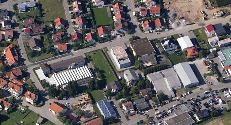 Luftbild Industriegebiet Altdorf